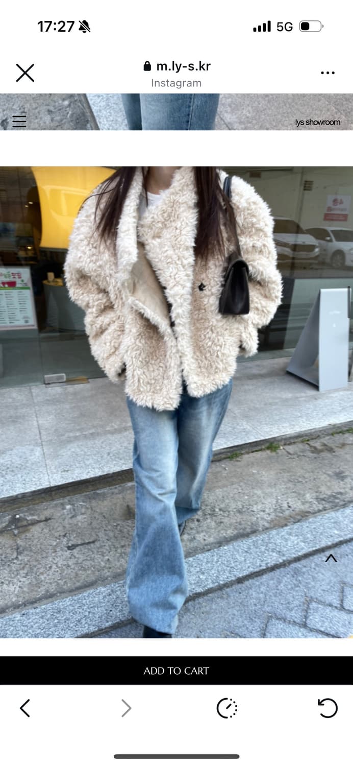 Lys 테디 퍼자켓 상품이미지3