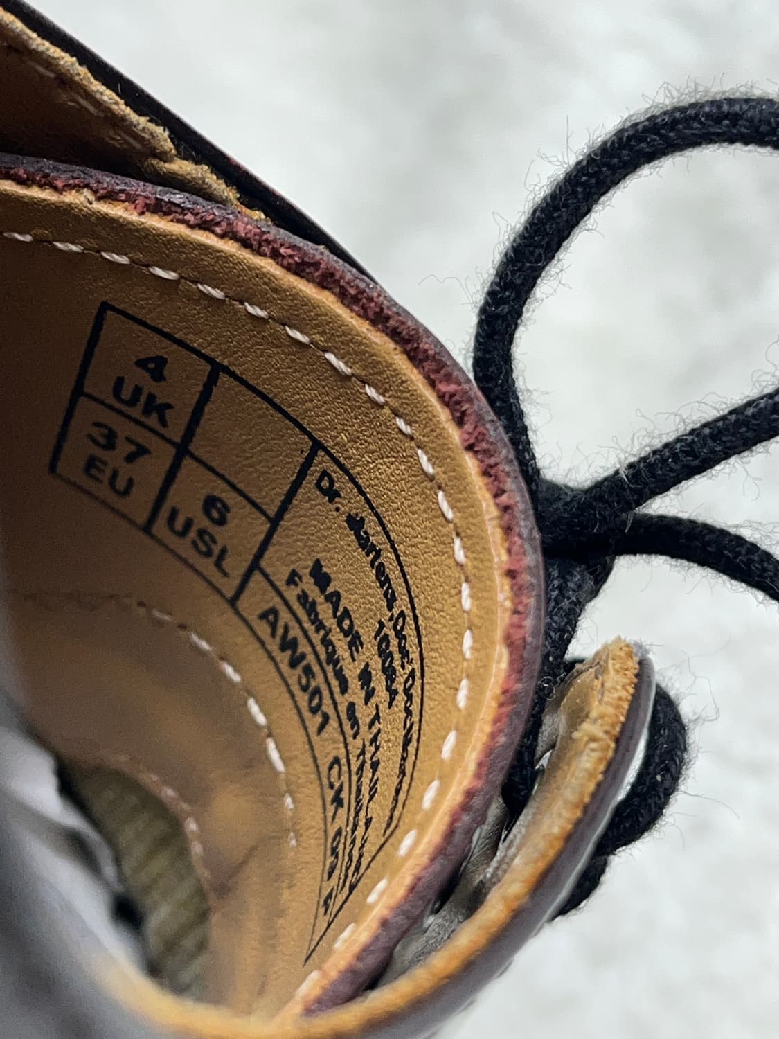 [37] 닥터마틴 1461 3홀 || 230-235 (체리레드) 상품이미지7