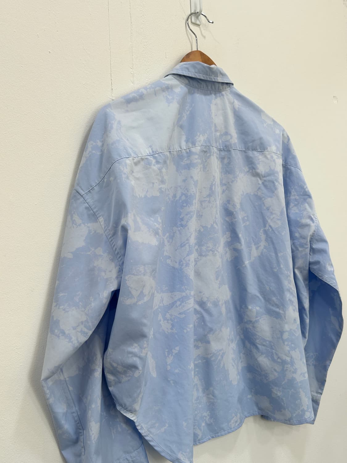 R13 알써틴 구름 패턴 오버핏 셔츠 상품이미지5