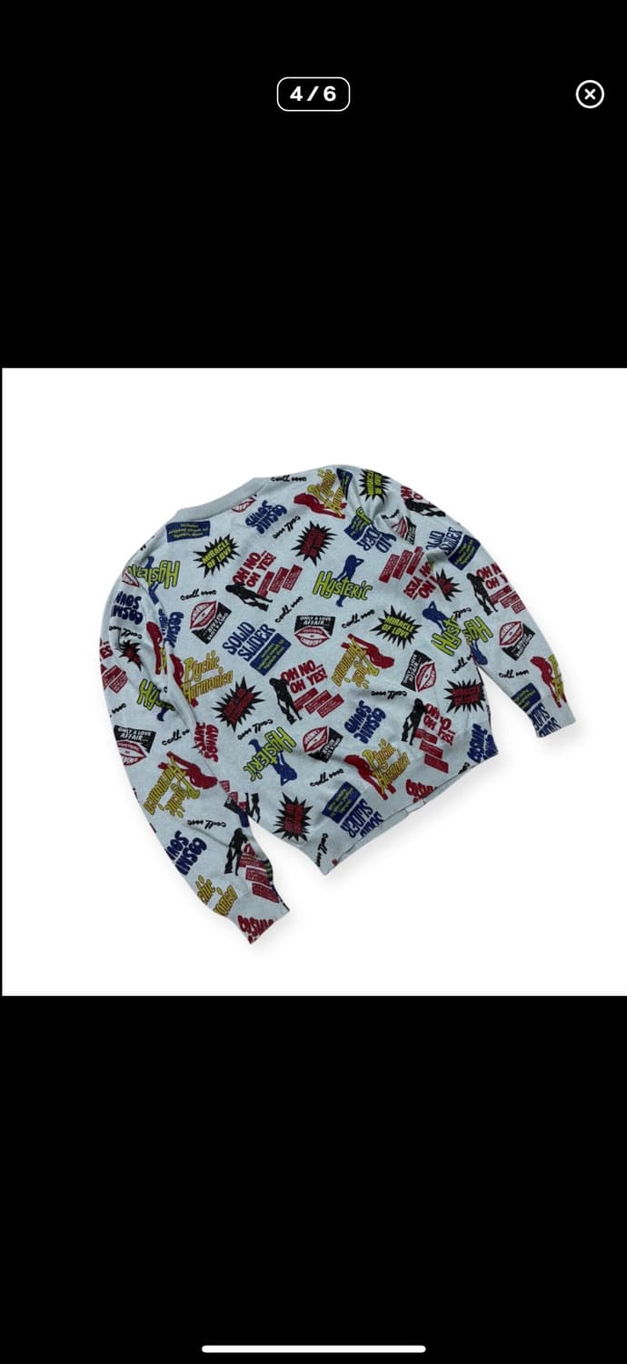 히스테릭 글래머 히스걸 가디건 상품이미지3