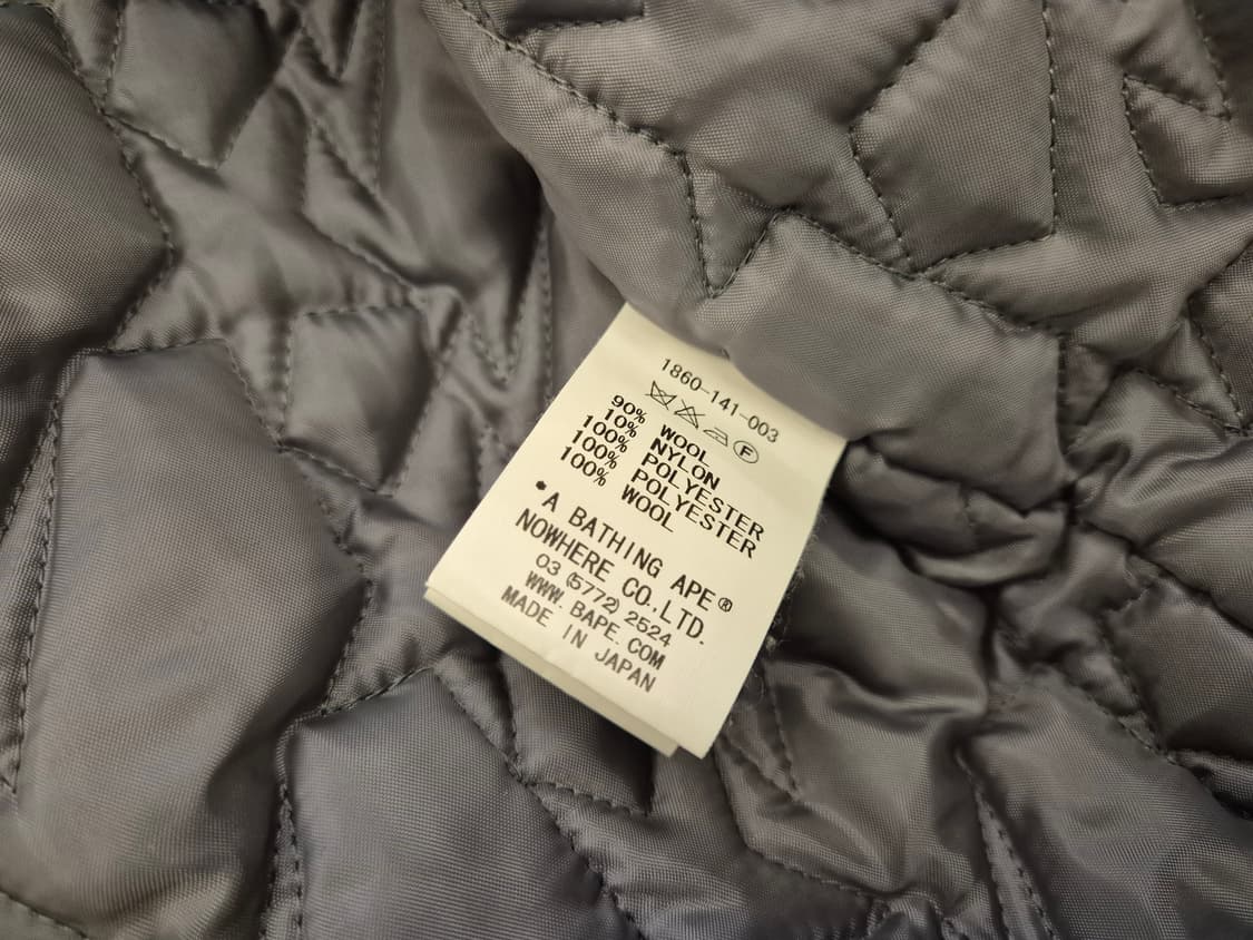 00s BAPE GORILLA 울 자켓 상품이미지6
