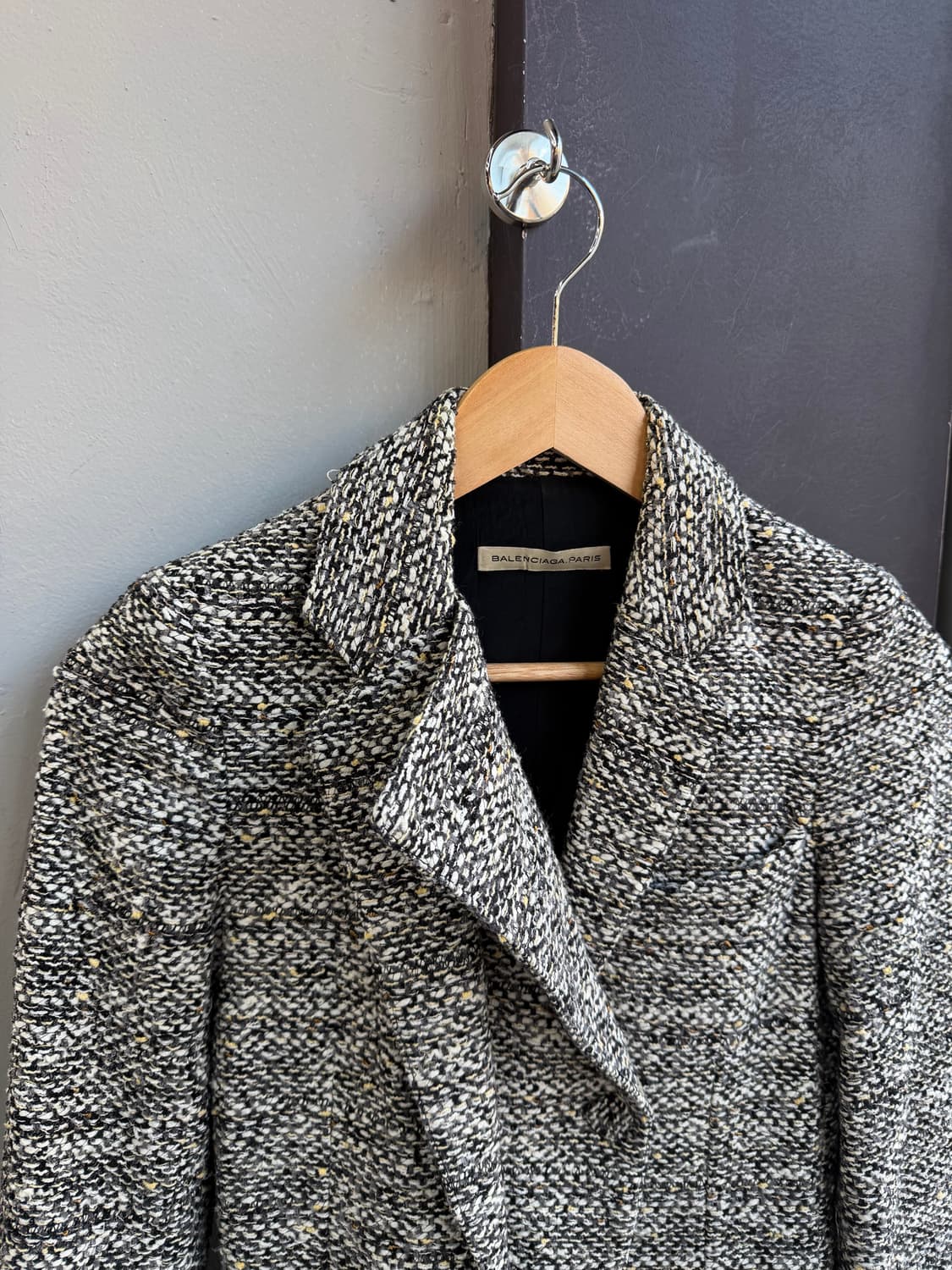 38/ 발렌시아가 11AW 아카이브 트위드 코트자켓 상품이미지3