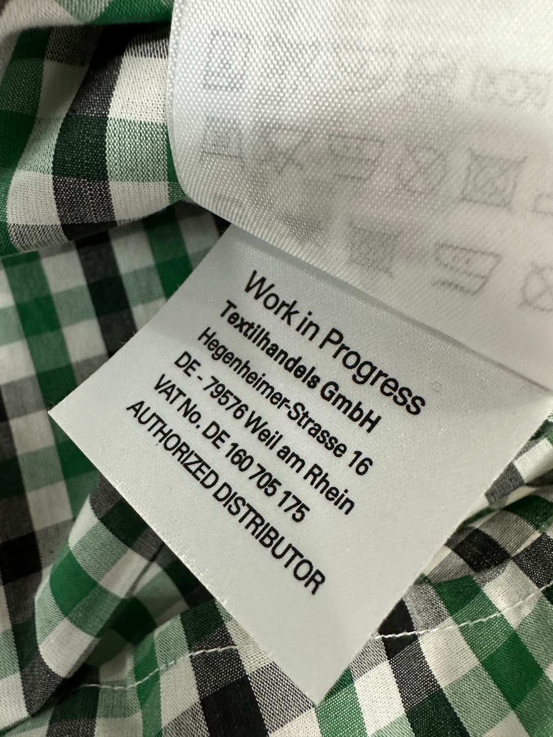 칼하트 그린 체크 반팔 셔츠 상품이미지9