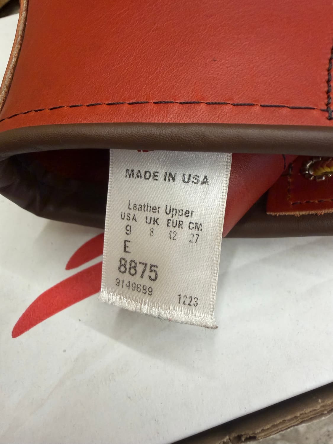 레드윙 아이리쉬 세터 8875 9E 상품이미지6