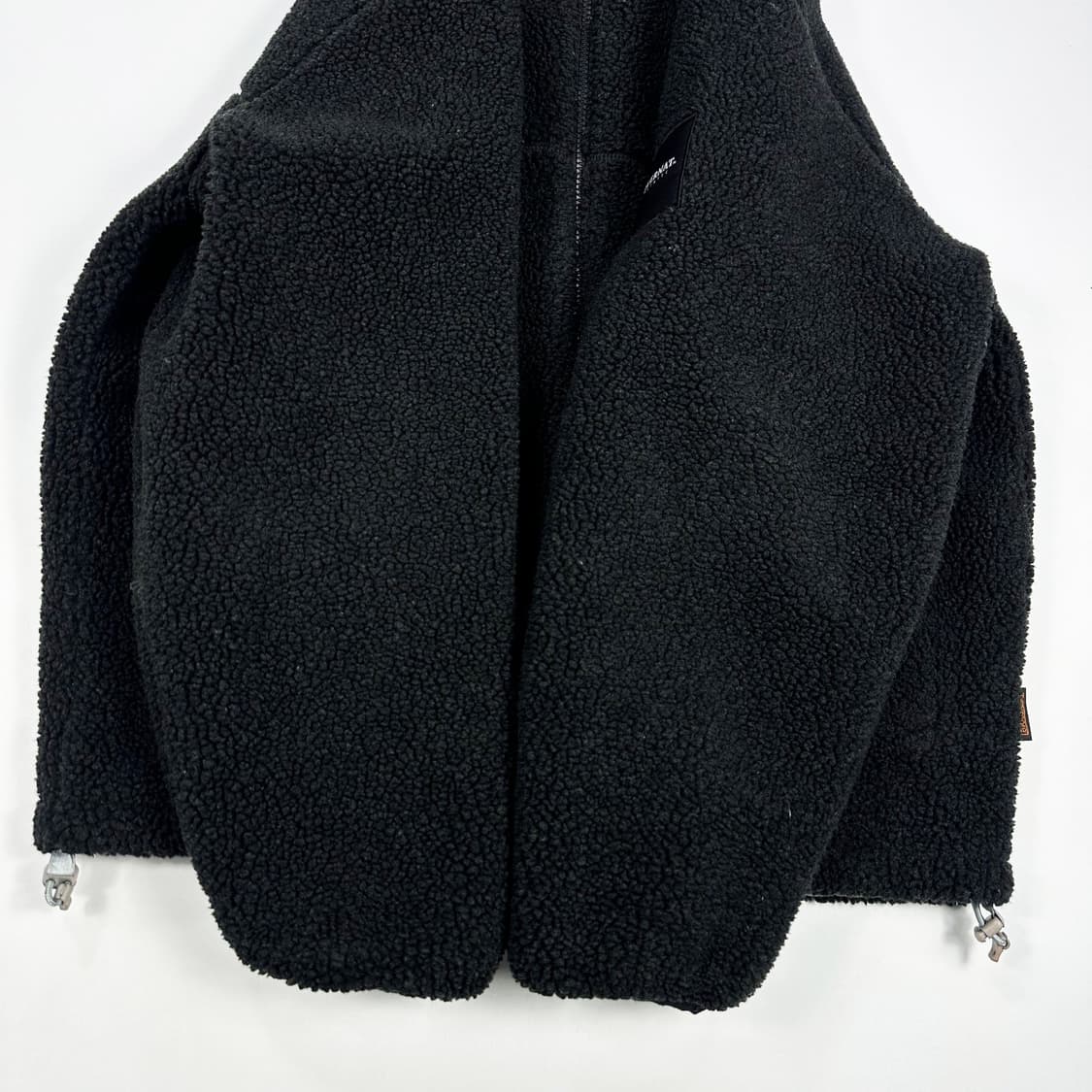 커버낫 리버시블 블랙 후리스 점퍼 자켓 (S) 상품이미지9