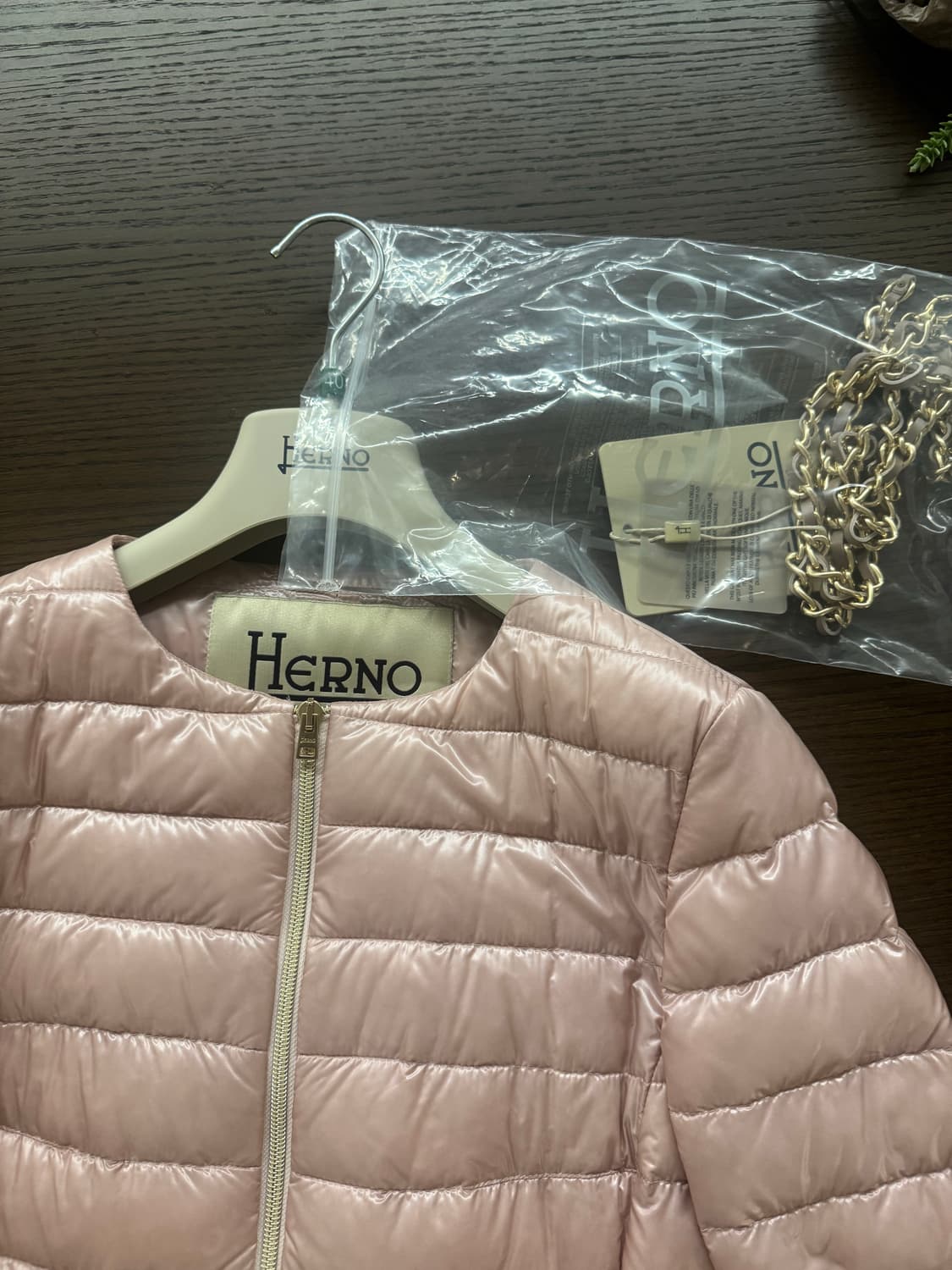 에르노 여성 경량패딩 40 핑크 상품이미지6