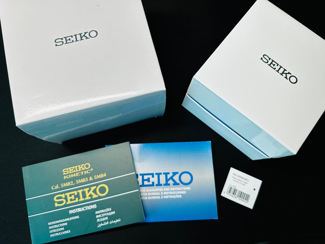 세이코 키네틱 SRN045 시계 판매 상품이미지7