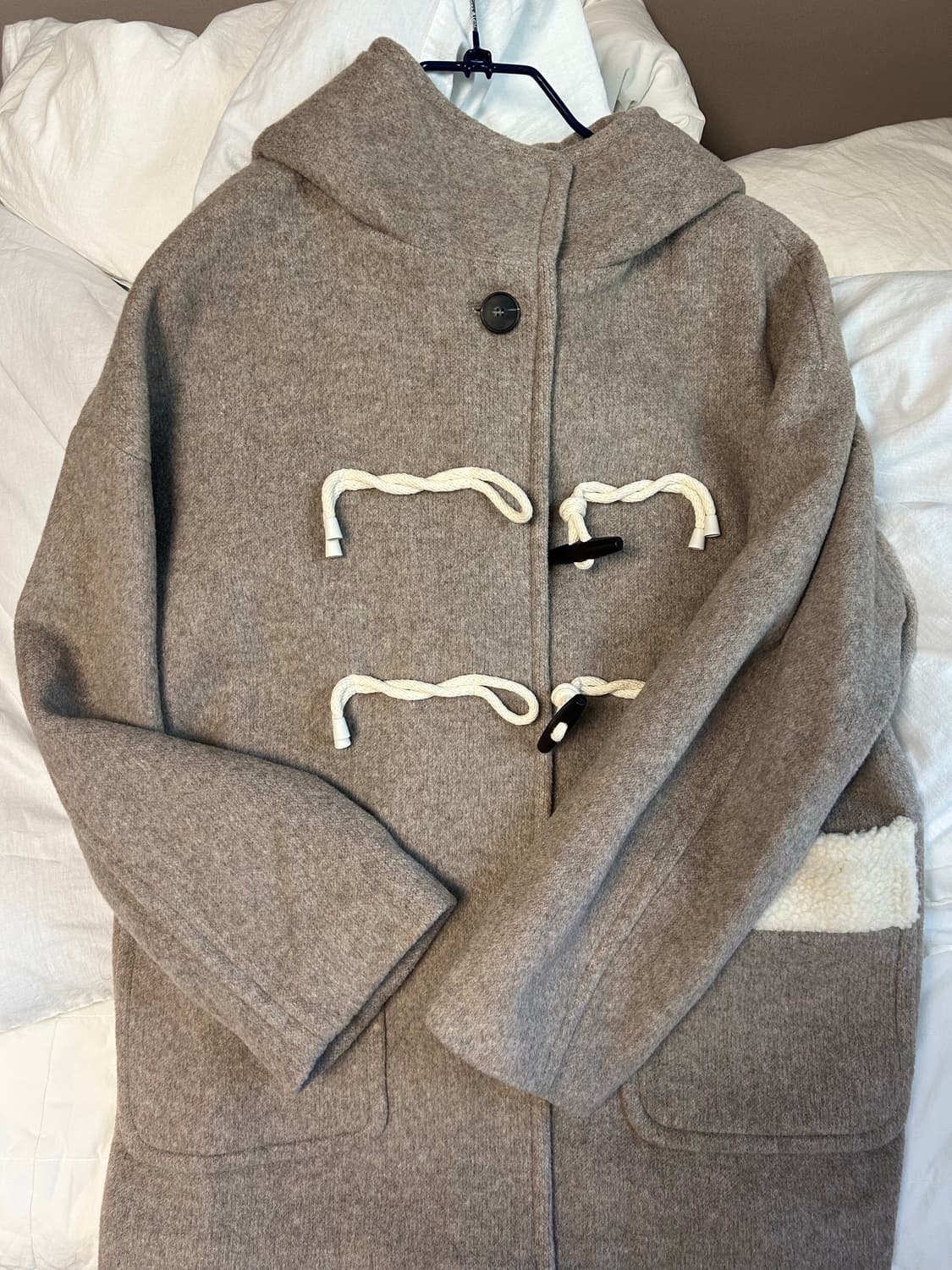 1회착 STUDIO TOMBOY 토글 단추 코트 상품이미지2