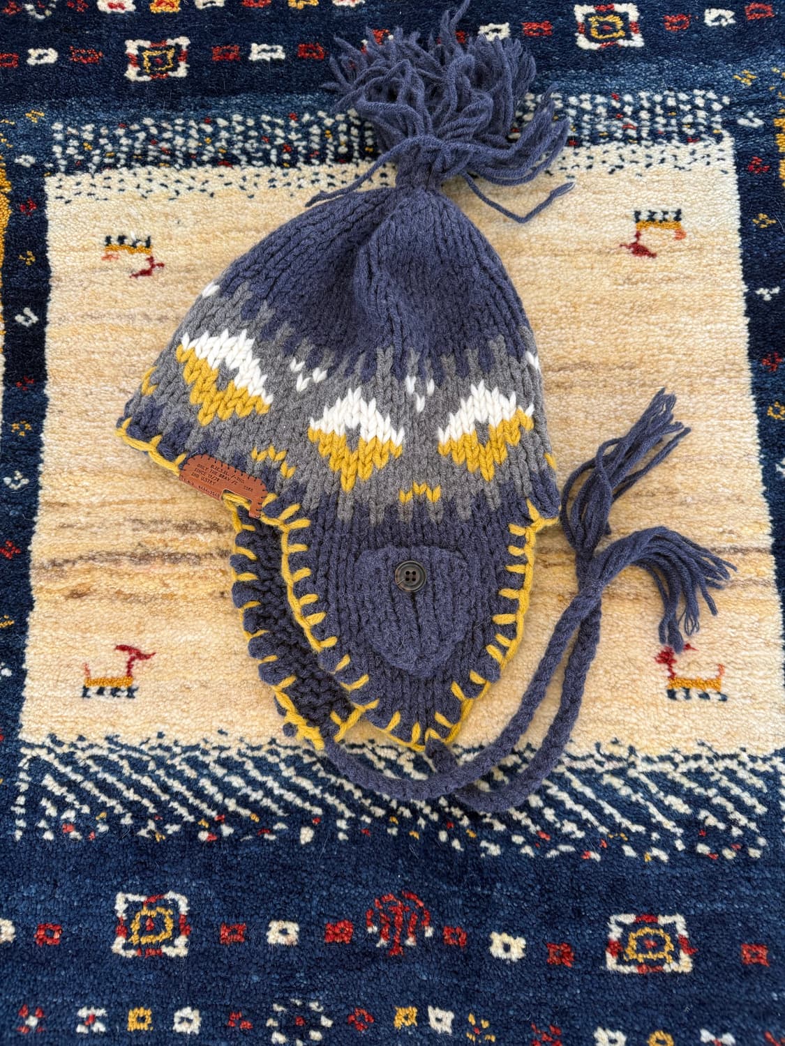 디젤 니트 이어플랩 비니 상품이미지1