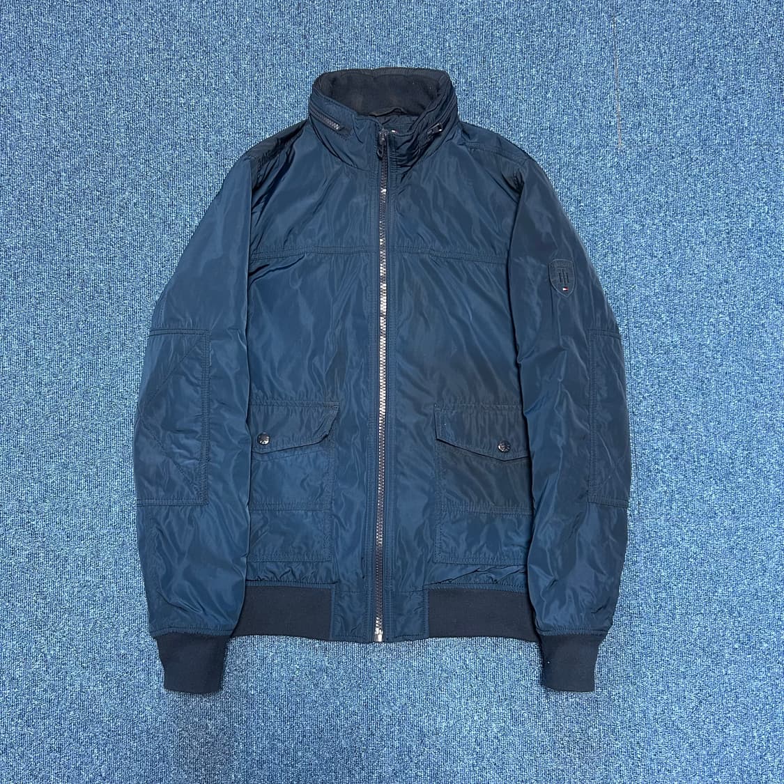 타미힐피거 네이비 봄버 점퍼M 상품이미지1