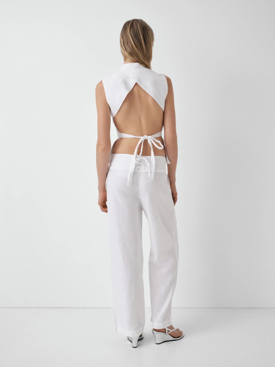 [36,38]기마구아스 ANNA 팬츠/화이트 상품이미지3