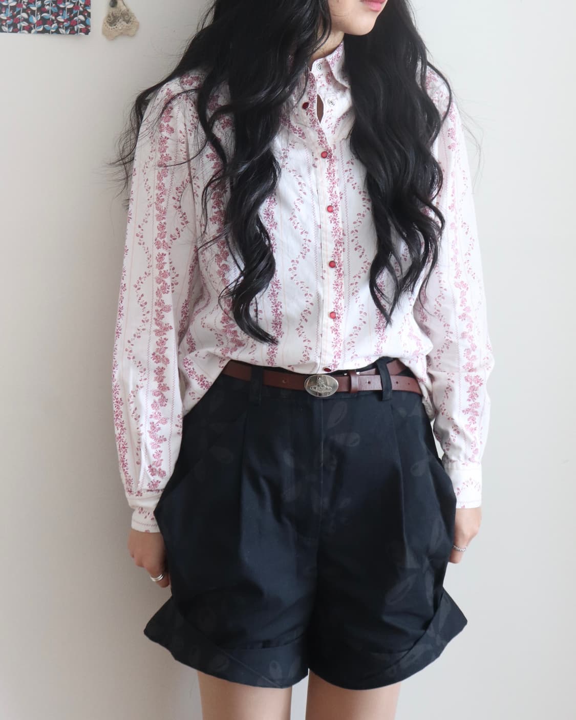 Vintage Western Floral Shirt 상품이미지6