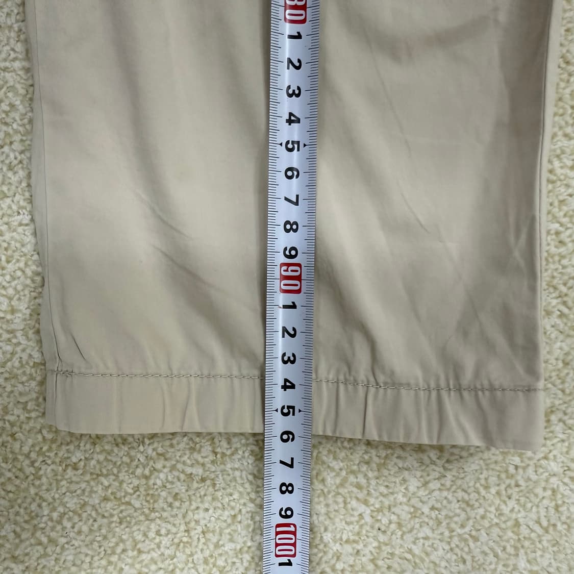 [78] 헤지스 베이지 코튼 치노팬츠 0108T1 상품이미지9