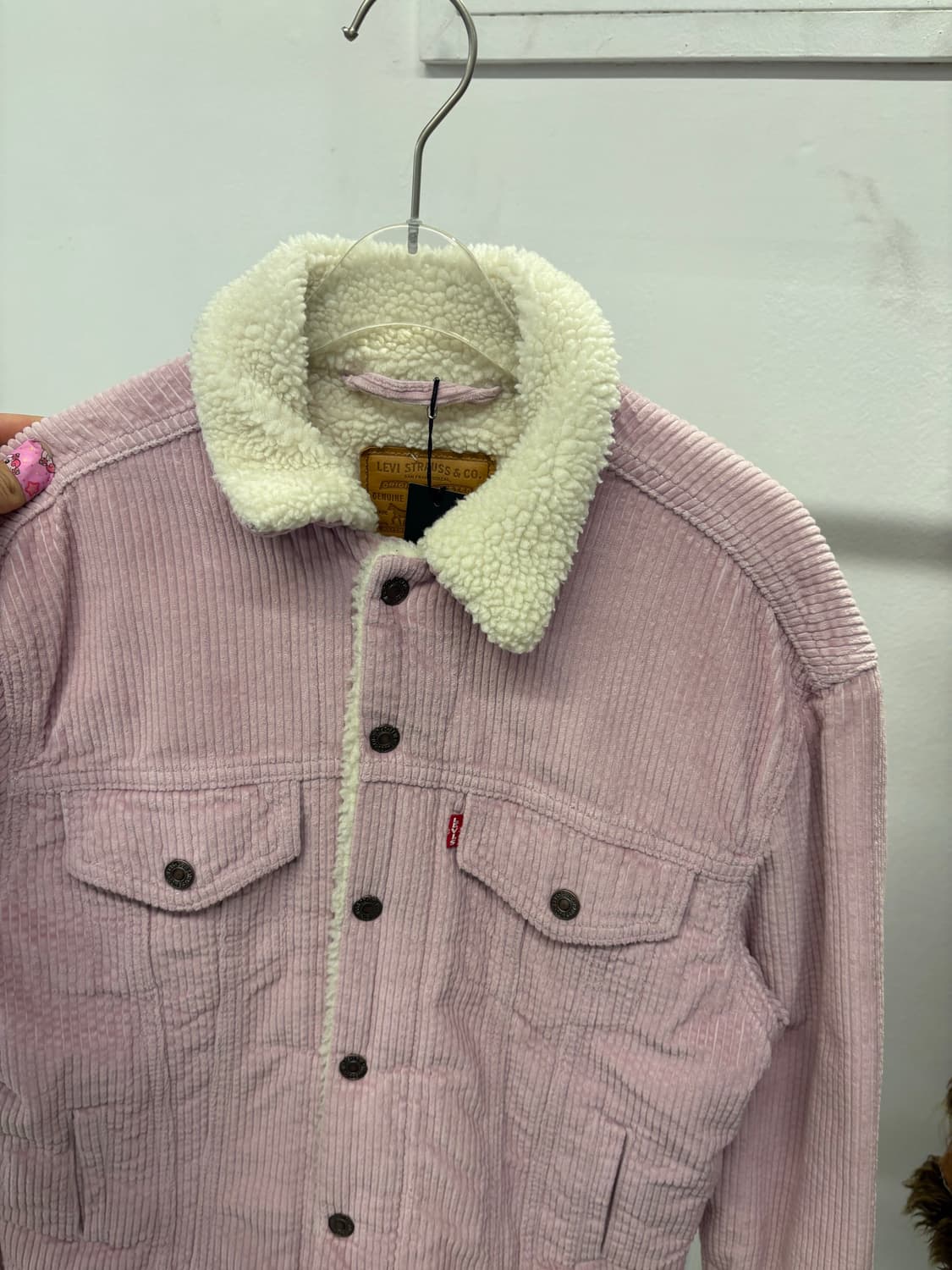 Levi’s pink corduroy jacket 상품이미지2