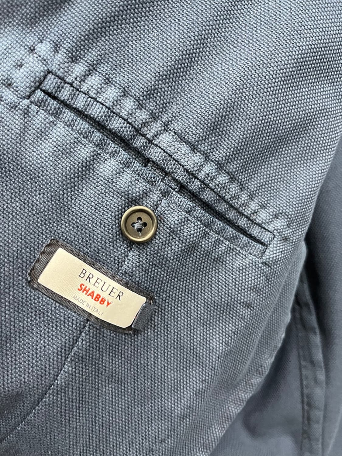 105) 브로이어 신형 가먼트다잉 자켓  상품이미지6