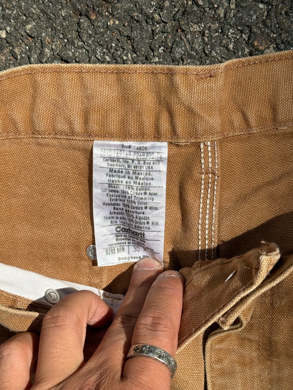 Carhartt Double Knee Carpenter Pants 상품이미지5