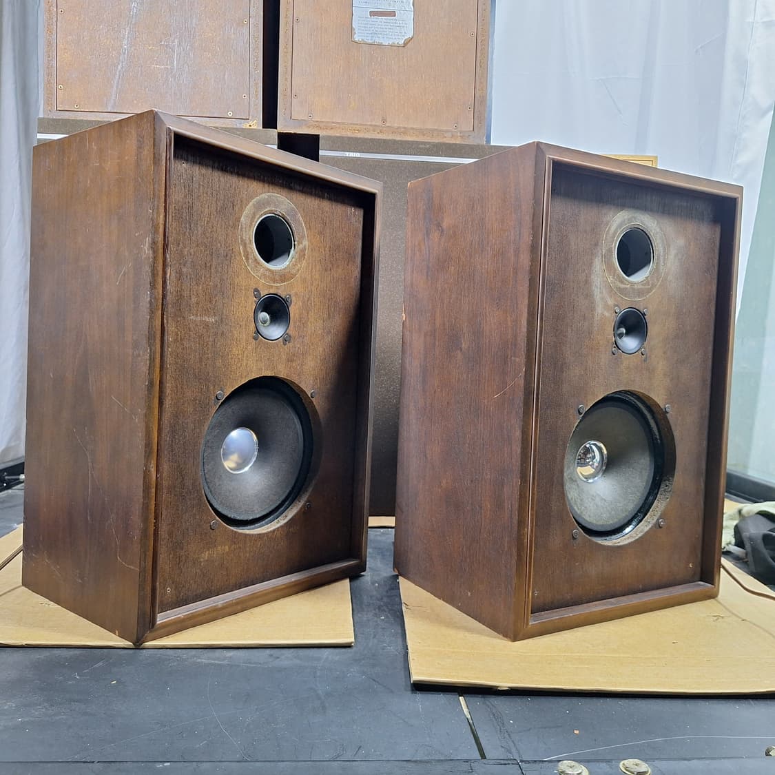 SANSUI 산수이 SP-50 궤짝 빈티지 스피커 인테리어 카페 가게 상품이미지6