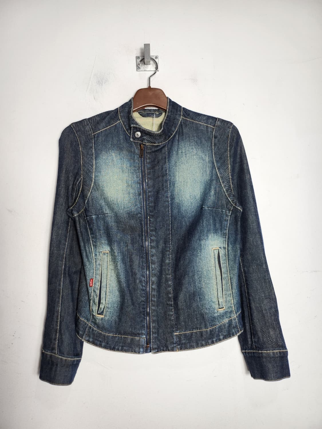 리바이스 엔지니어드 진 데님 바이커 자켓 상품이미지1