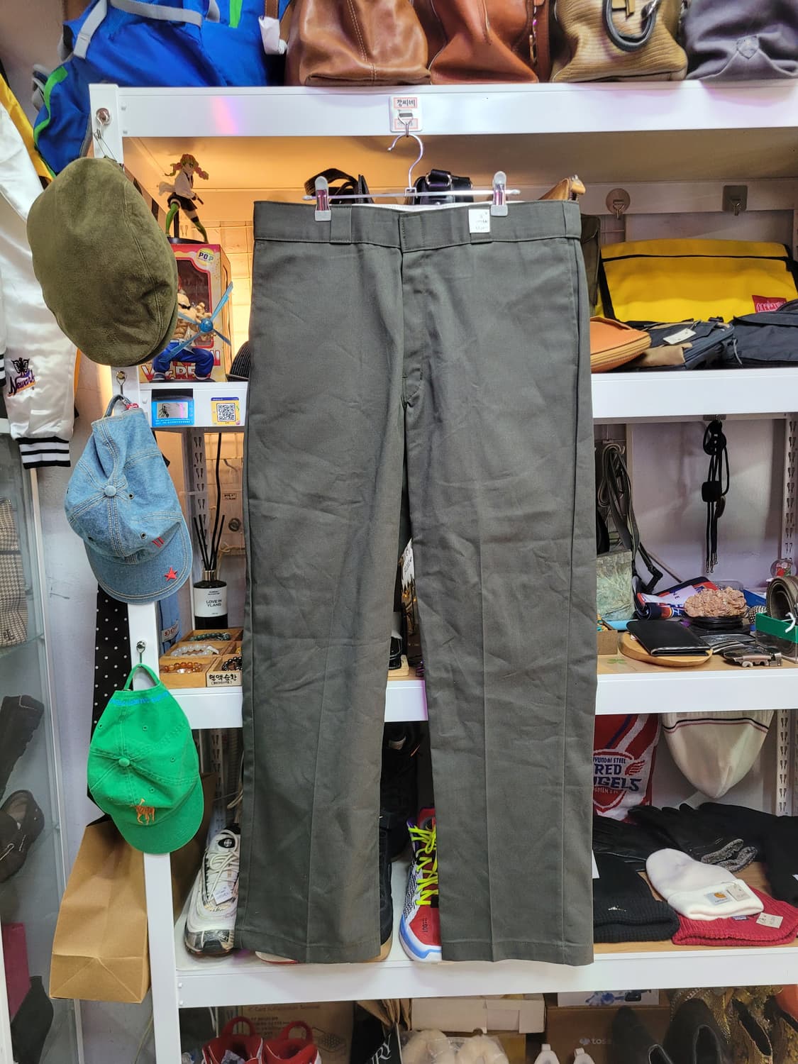 Dickies 디키즈 팬츠 바지 카키색 (새상품) 상품이미지4