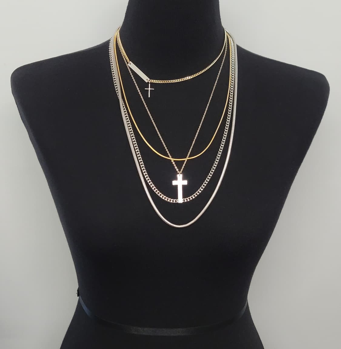 cross necklace set 상품이미지6