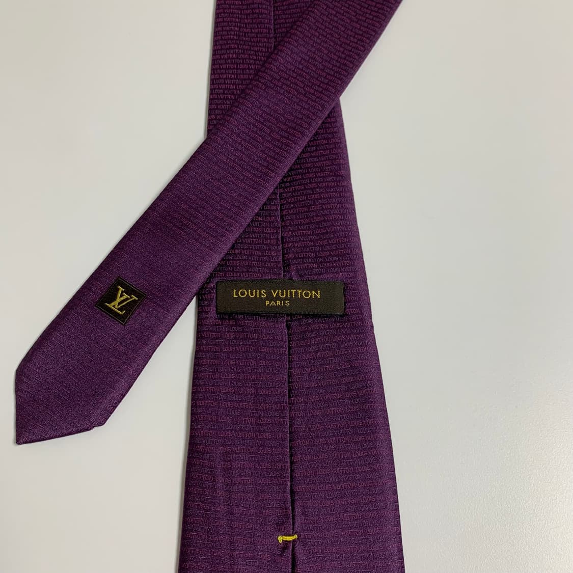 루이비통(LOUIS VUITTON) 모노그램 명품넥타이 A+등급 상품이미지5