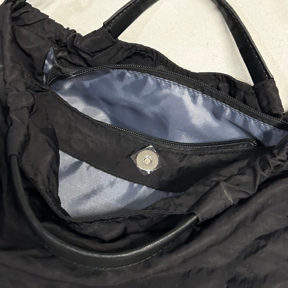 Y'SACCS round shape nylon 2-way bag 상품이미지5