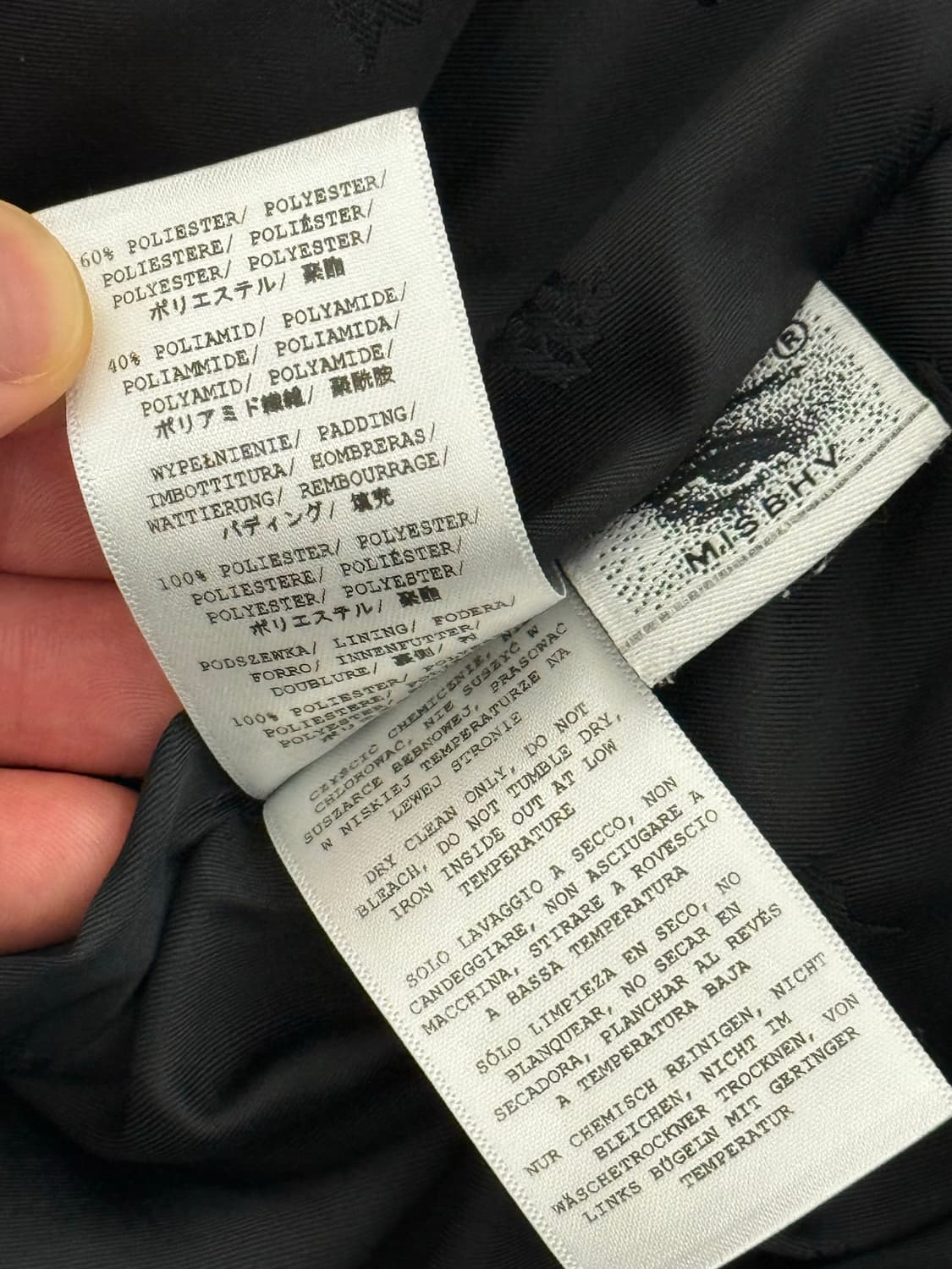 MISBHV Black Monogram Jacket XL 상품이미지8