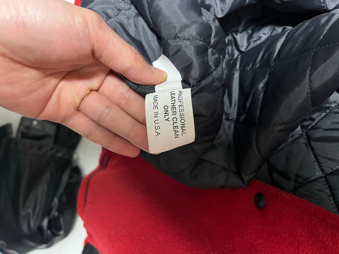 빈티지 롤링스톤즈 바시티자켓 made in usa 상품이미지6