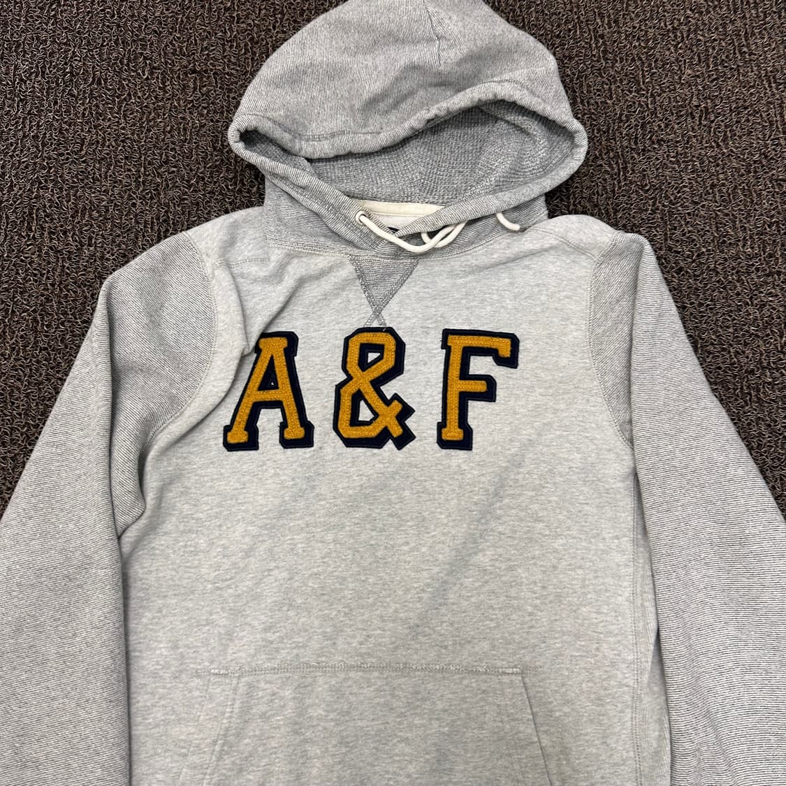 아베크롬비 후드티셔츠 그레이 L 상품이미지2