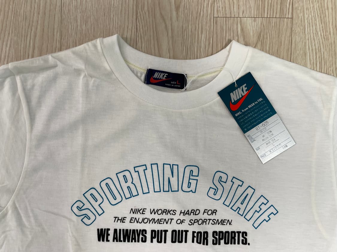 나이키 80s 올드 숏 슬리브 티셔츠NIKE OLD 1984 상품이미지2