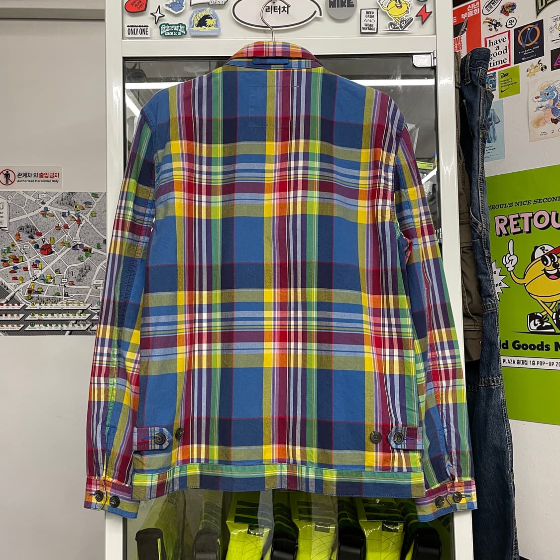 리바이스 마드라스 헤링턴 자켓 상품이미지6