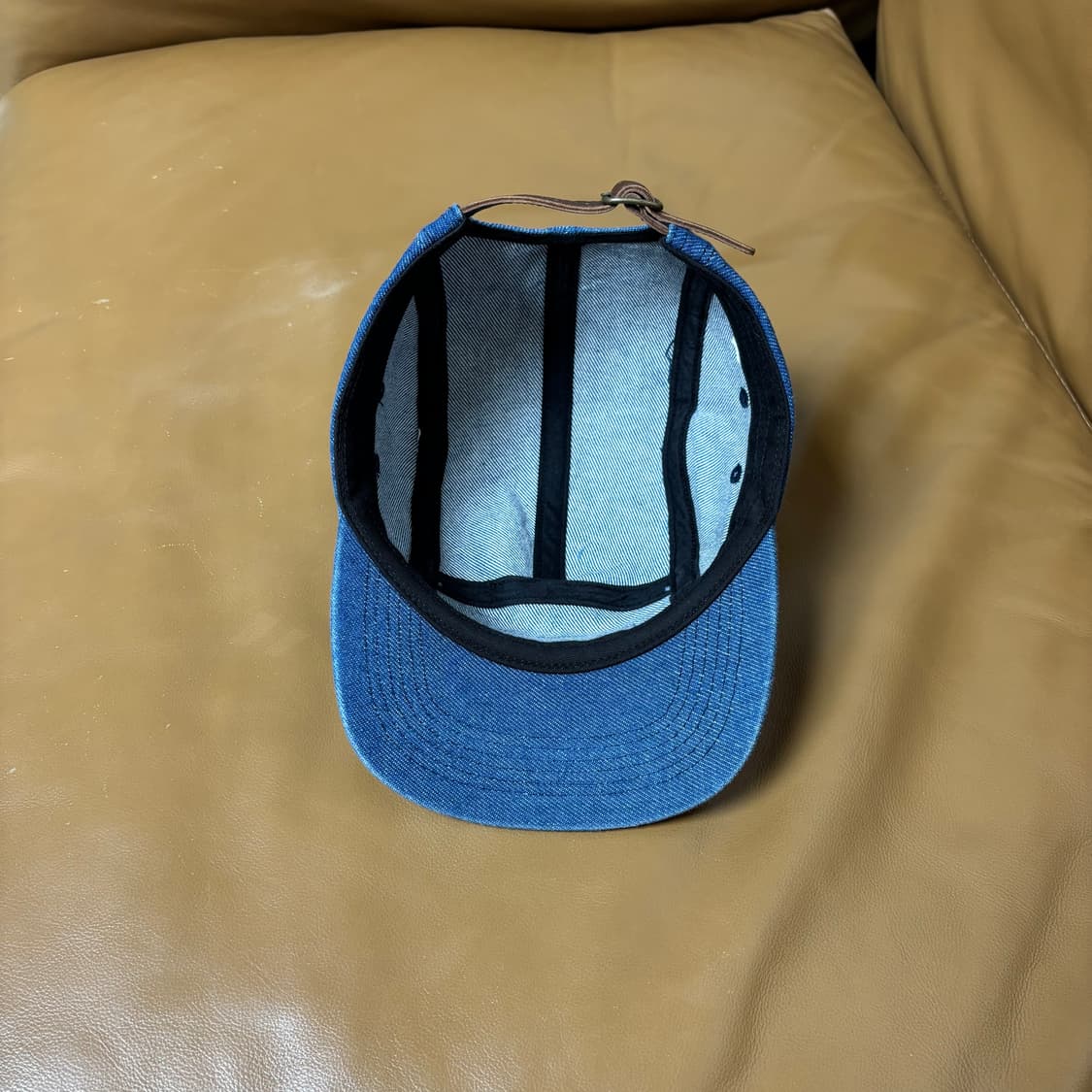 슈프림 캠프캡 모자 박스로고 데님 상품이미지6