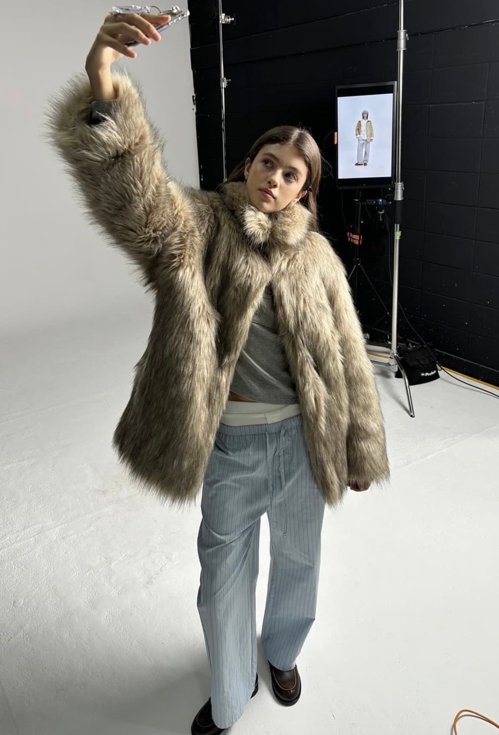 애프터아워즈 퍼자켓 사이즈1 상품이미지1