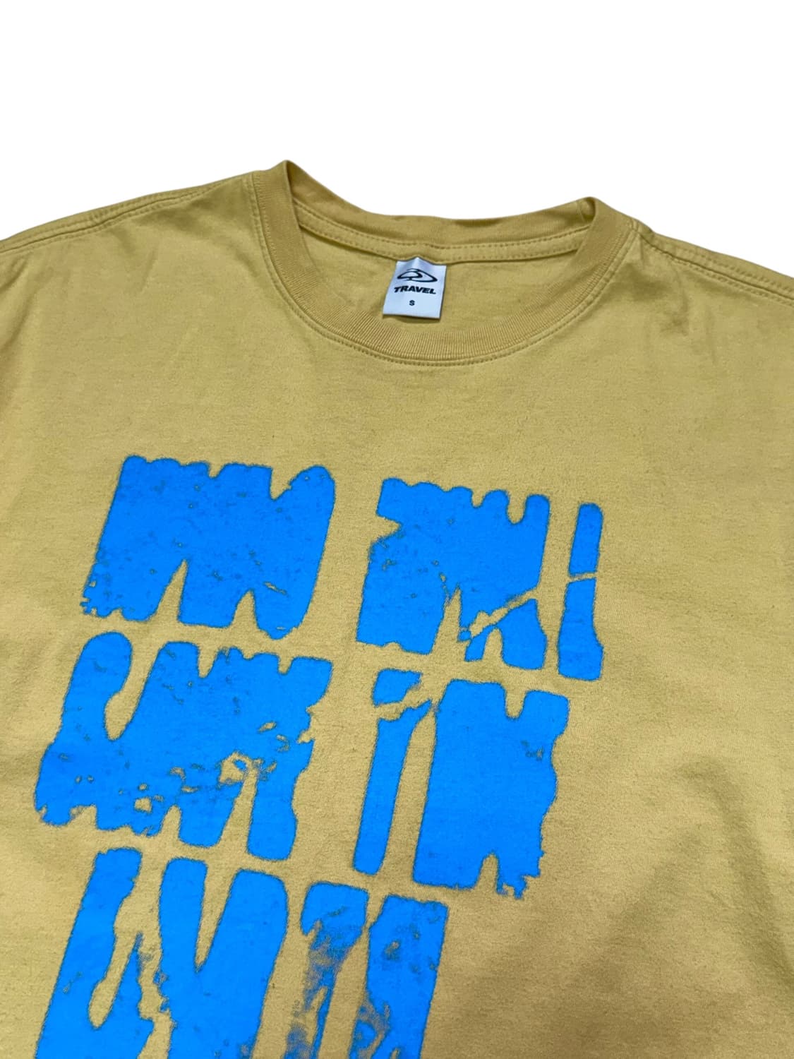 트레블 옐로우 반팔티 상품이미지3