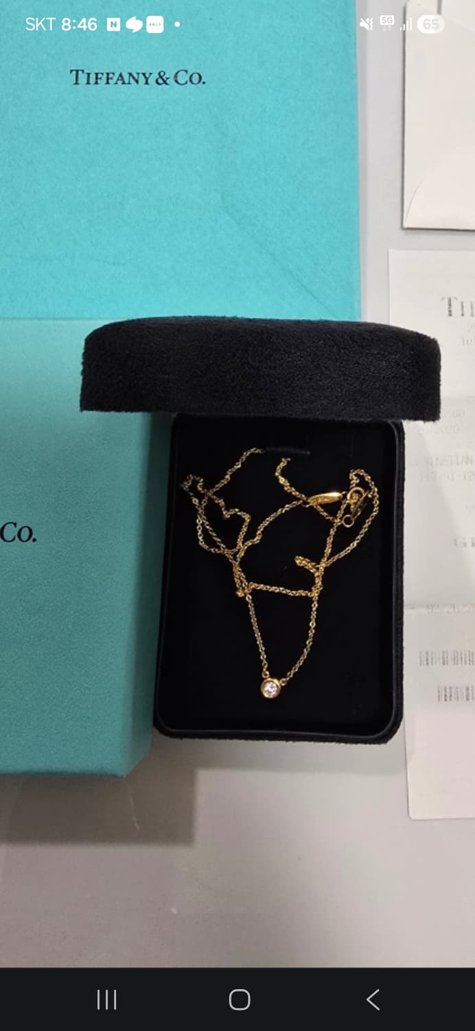 정품) 티파니 앤코 다이아 목걸이 상품이미지2