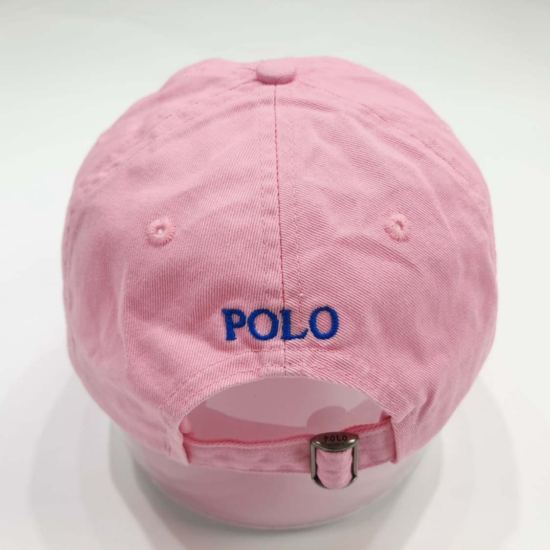 폴로 랄프로렌 핑크 로얄블루 자수 볼캡 모자 상품이미지5
