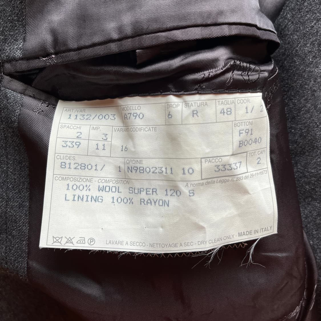 벨베스트 더블 브레스티드 자켓  상품이미지8