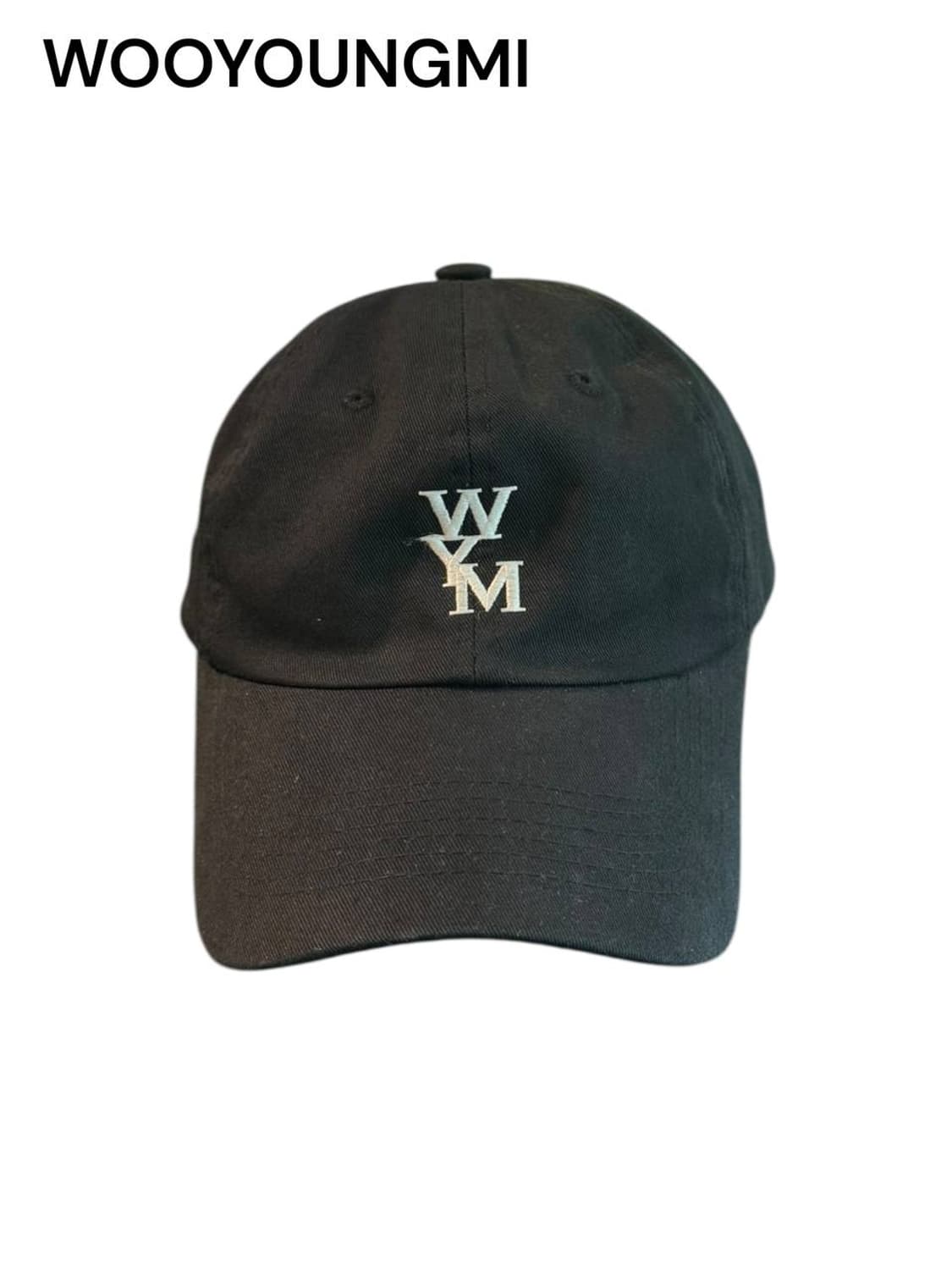 우영미 WYM 로고 볼캡 모자 상품이미지1