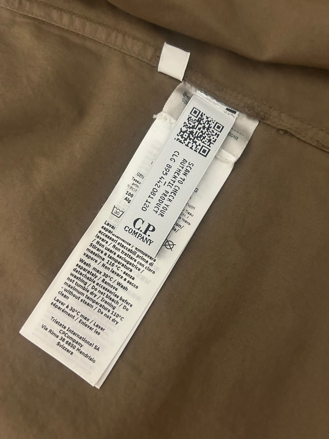 (새상품) CP컴퍼니 셔츠 자켓 브라운 상품이미지4