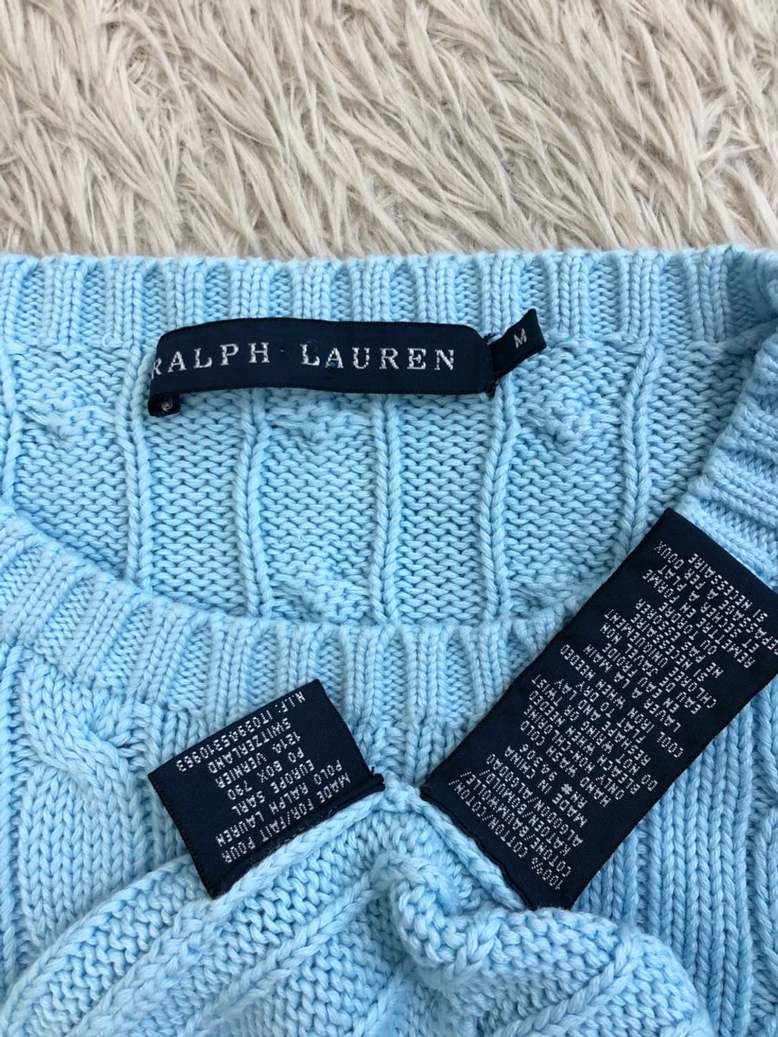 폴로 랄프 로렌 꽈배기 니트/#2538 상품이미지5