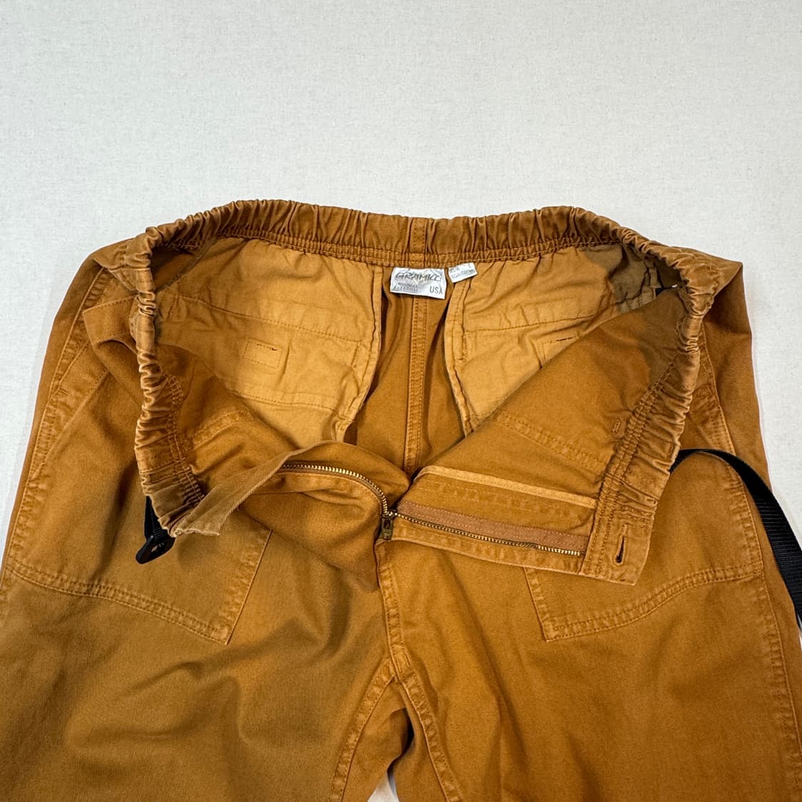 L) 그라미치 루즈테이퍼드 면바지 카멜 브라운 상품이미지4