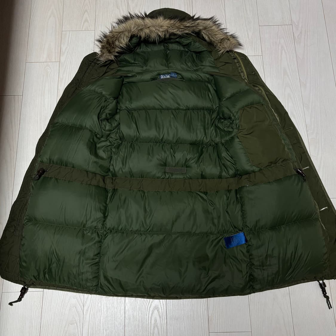 [S] 폴로 랄프로렌 캐나다 밀리터리 다운파카 상품이미지2