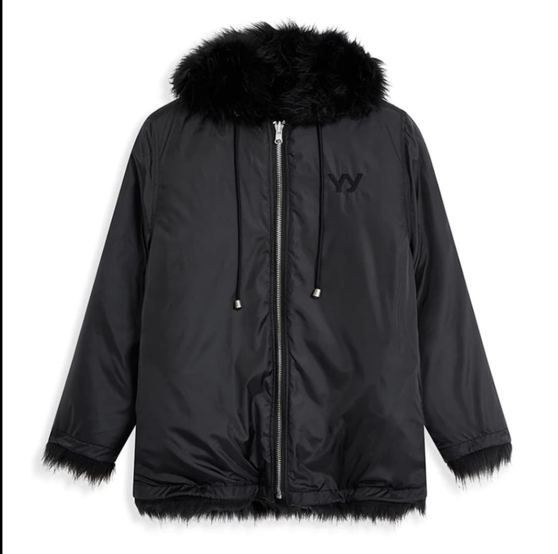 오픈와이와이 리버시블 퍼 후드자켓 상품이미지3