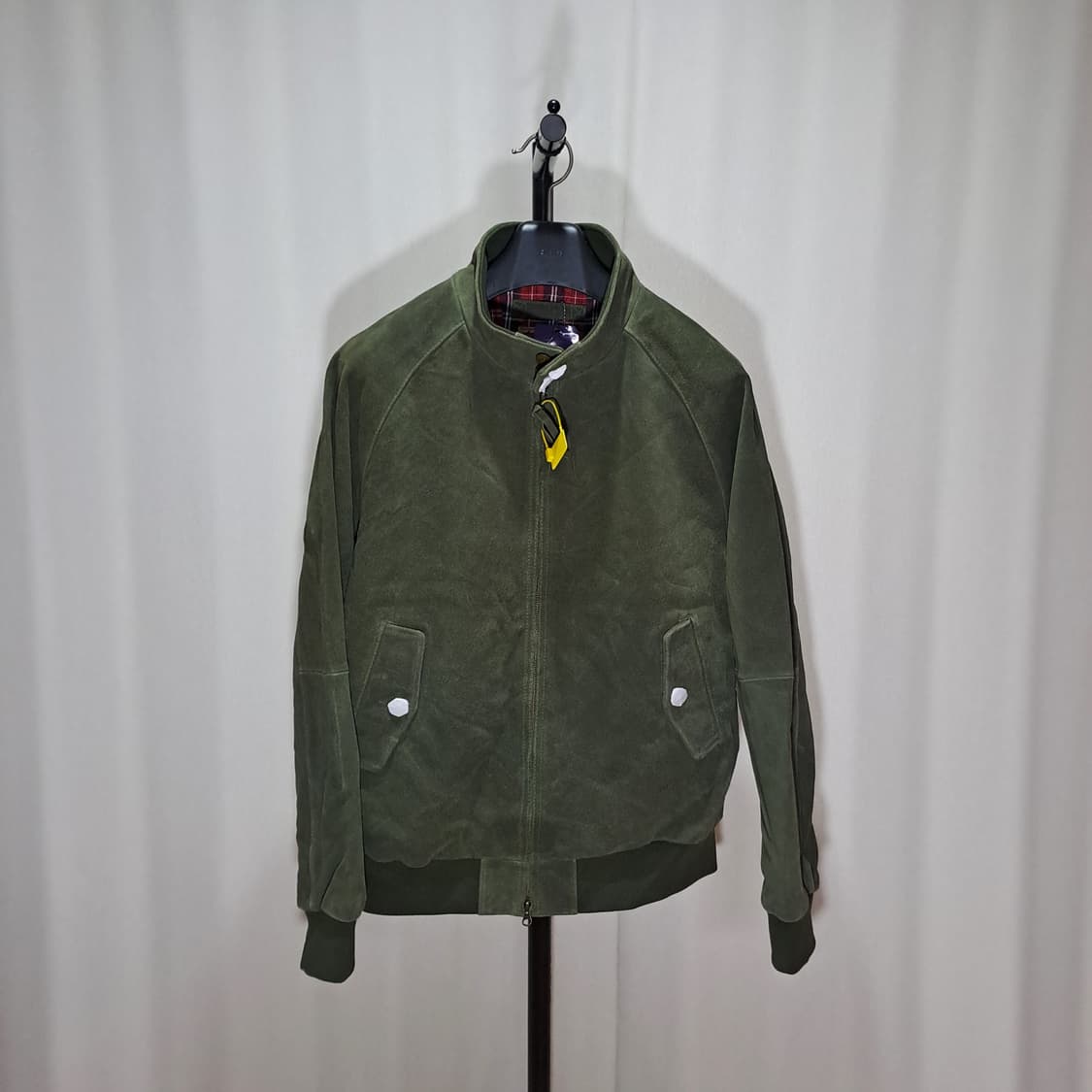 (새제품) 소가죽 스웨이드 G9 자켓 110 B267 상품이미지1