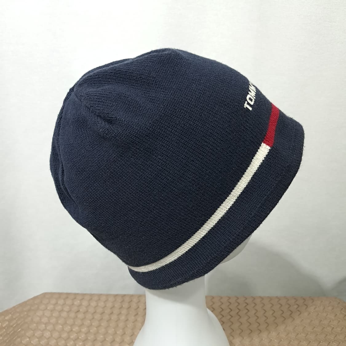 타미힐피거 00s 대만판 스트라이프 니트 비니 P2020 상품이미지4