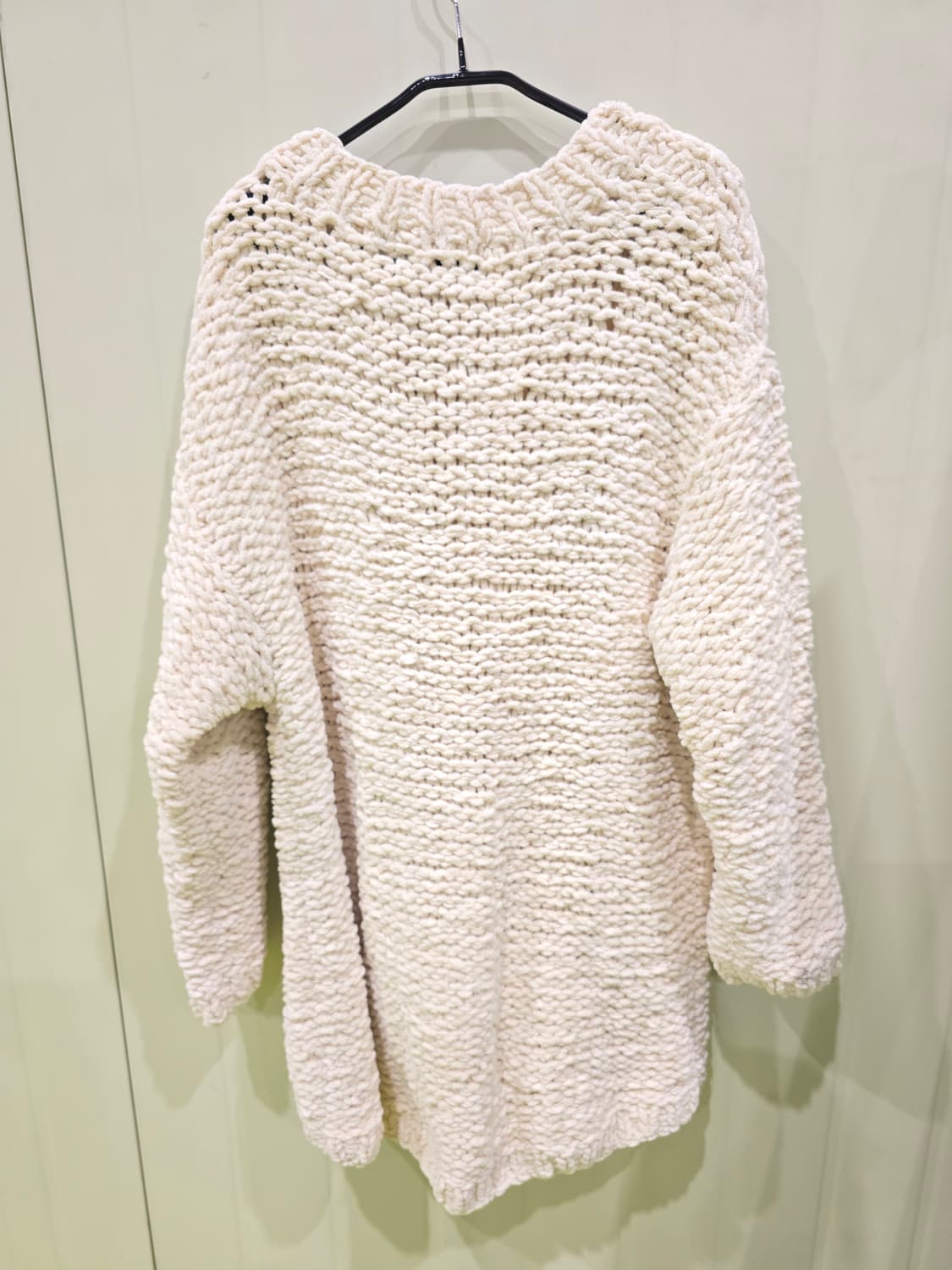 소프트 벨벳 니트 오버핏 상품이미지3