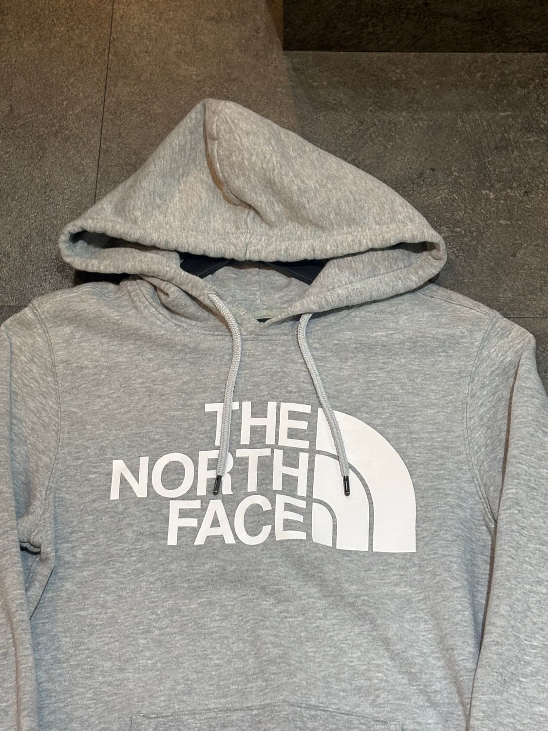 노스페이스 그레이 후드티 S 상품이미지4