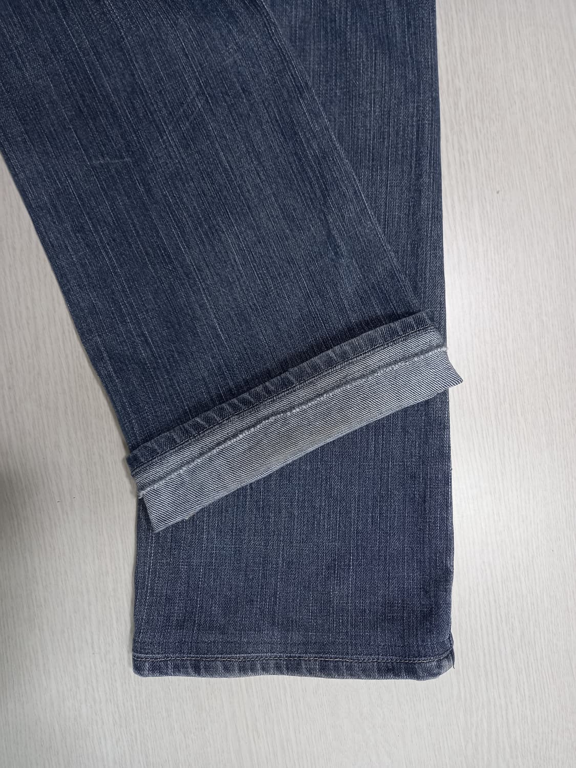 28 HILFIGER 골반 워싱 스판 부츠컷 청회색 28-900 상품이미지6