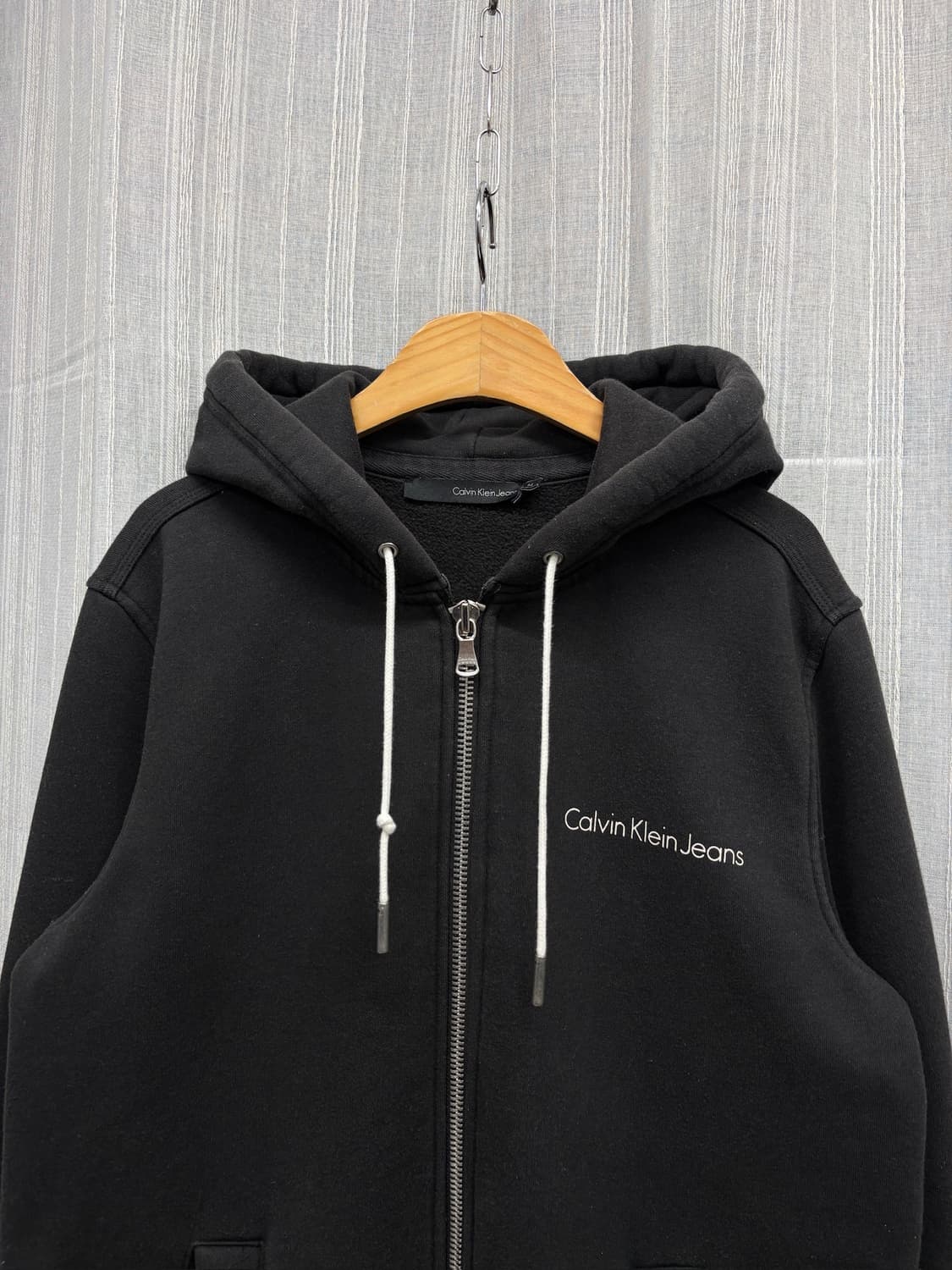 CK 캘빈클라인 로고 후드집업 티셔츠 상품이미지2