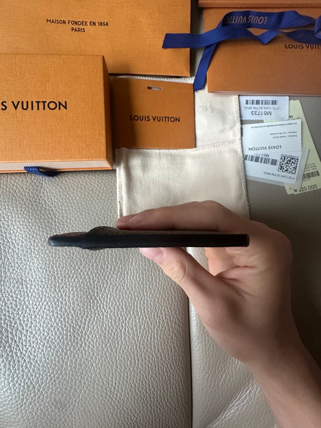 [풀구성] 루이비통 아르마냑 카드지갑 상품이미지4